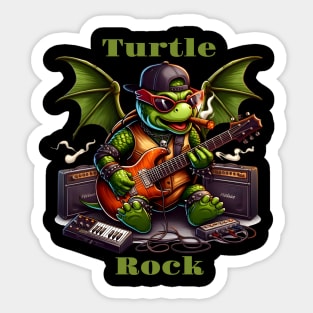 Rockstar Turtles Midnight Jam Session Sticker